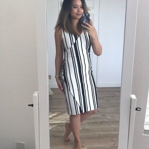 Banana republic striped dress